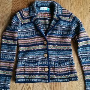 Anthropologie Sparrow Sweater Blazer